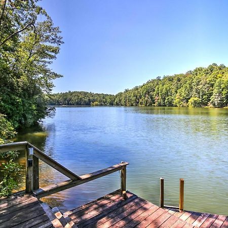 Lakefront Mountain Rest Cottage With Gas Fireplace! Walhalla Eksteriør billede