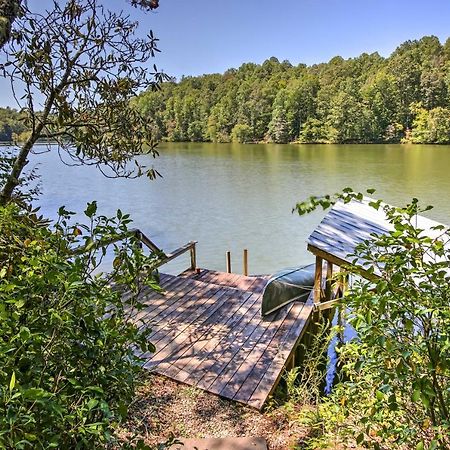 Lakefront Mountain Rest Cottage With Gas Fireplace! Walhalla Eksteriør billede