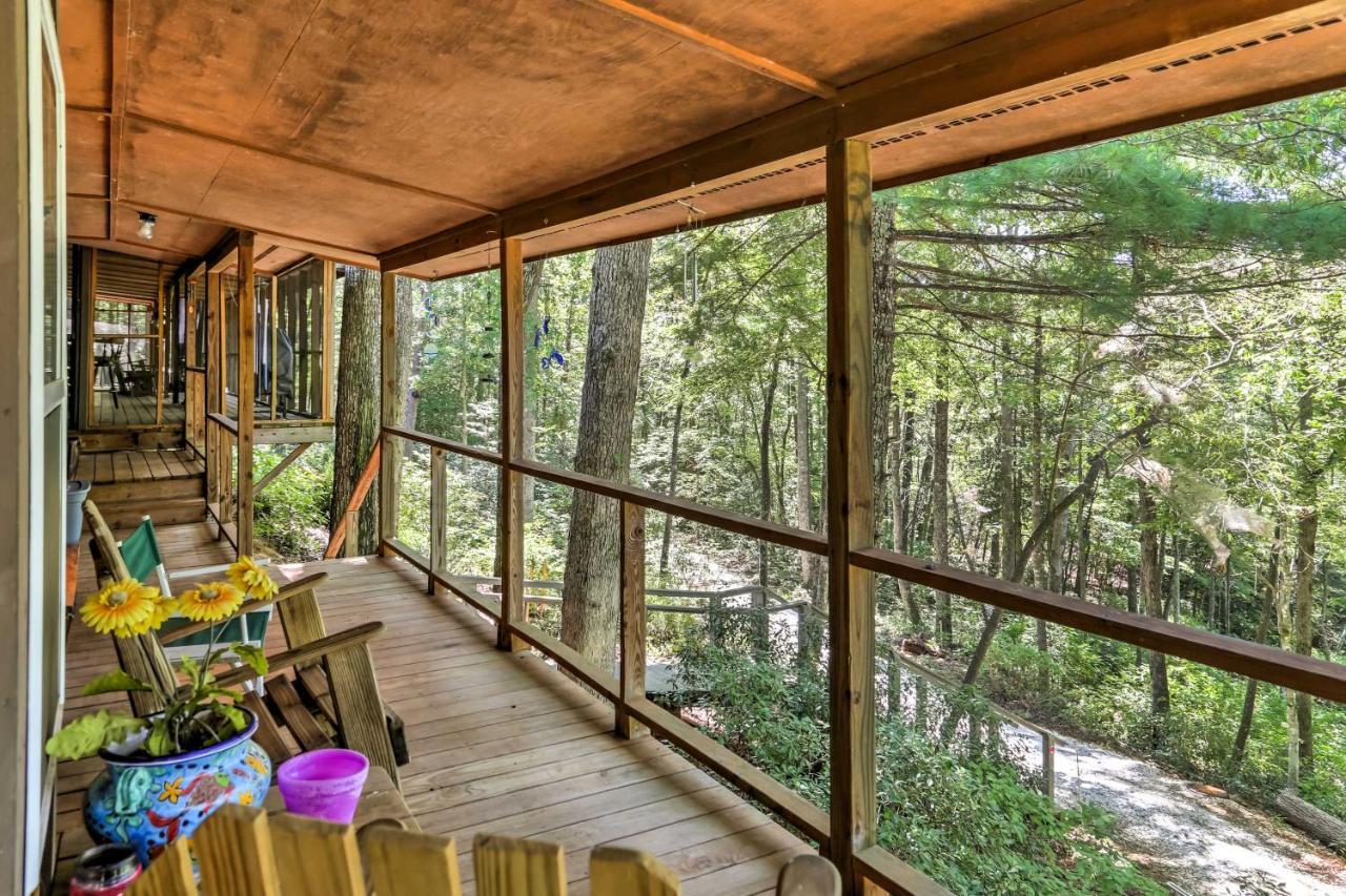 Lakefront Mountain Rest Cottage With Gas Fireplace! Walhalla Eksteriør billede