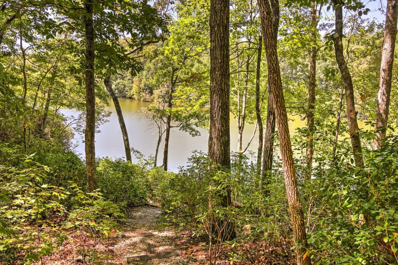 Lakefront Mountain Rest Cottage With Gas Fireplace! Walhalla Eksteriør billede