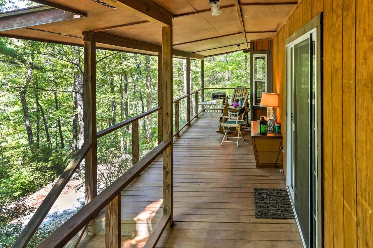 Lakefront Mountain Rest Cottage With Gas Fireplace! Walhalla Eksteriør billede