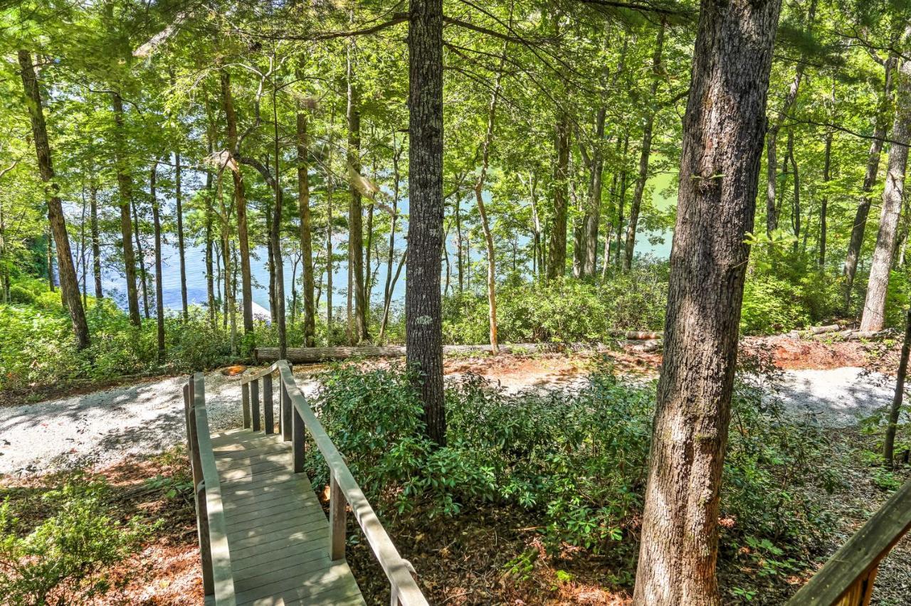 Lakefront Mountain Rest Cottage With Gas Fireplace! Walhalla Eksteriør billede