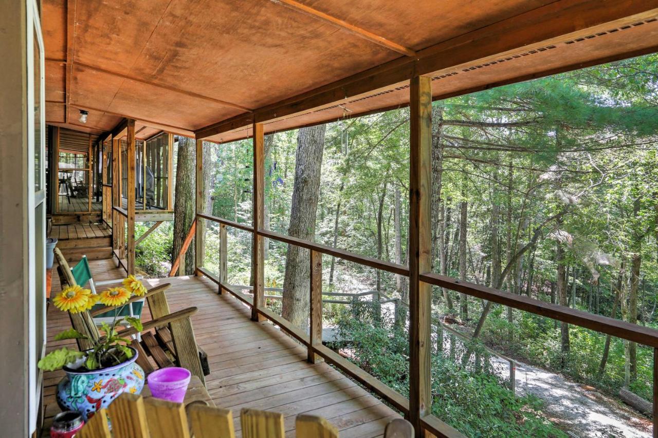 Lakefront Mountain Rest Cottage With Gas Fireplace! Walhalla Eksteriør billede