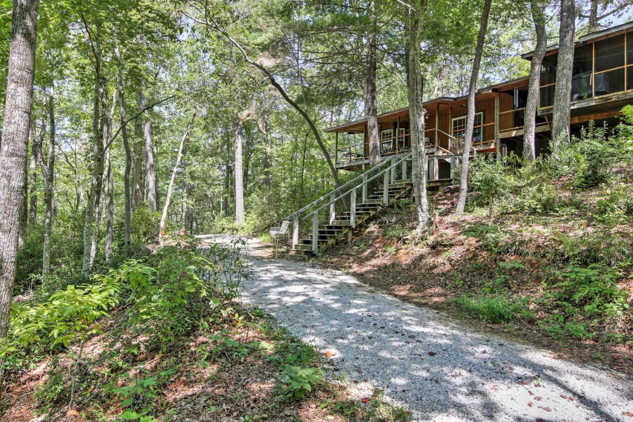 Lakefront Mountain Rest Cottage With Gas Fireplace! Walhalla Eksteriør billede